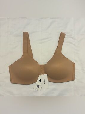 SPANX Bra-llelujah! Seamless T-Shirt Bra in Nude/Tan 36 B
